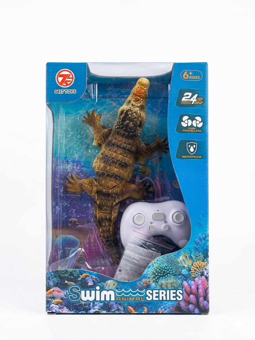 RC Swimming Crocodile Toy