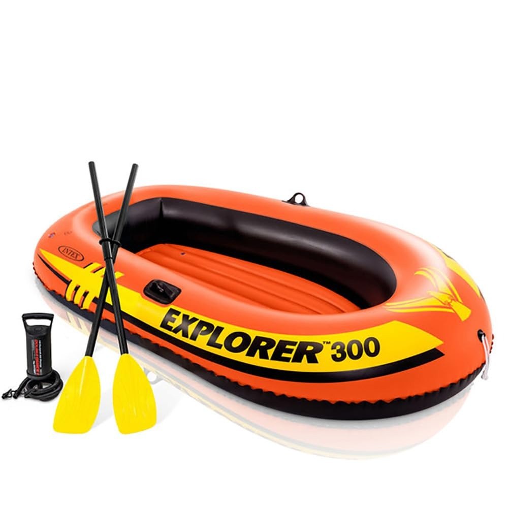 INTEX Explorer 300 Inflatable Boat Set