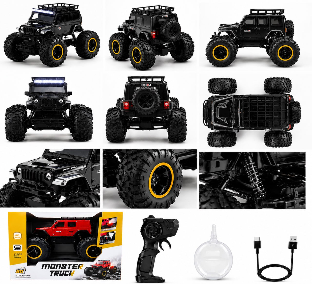 1:10 Scale MOKA RC Monster Truck