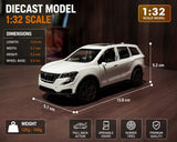 XUV 700 Diecast Toy Car 1:36 Scale Metal Model SUV with Openable Doors & Boot