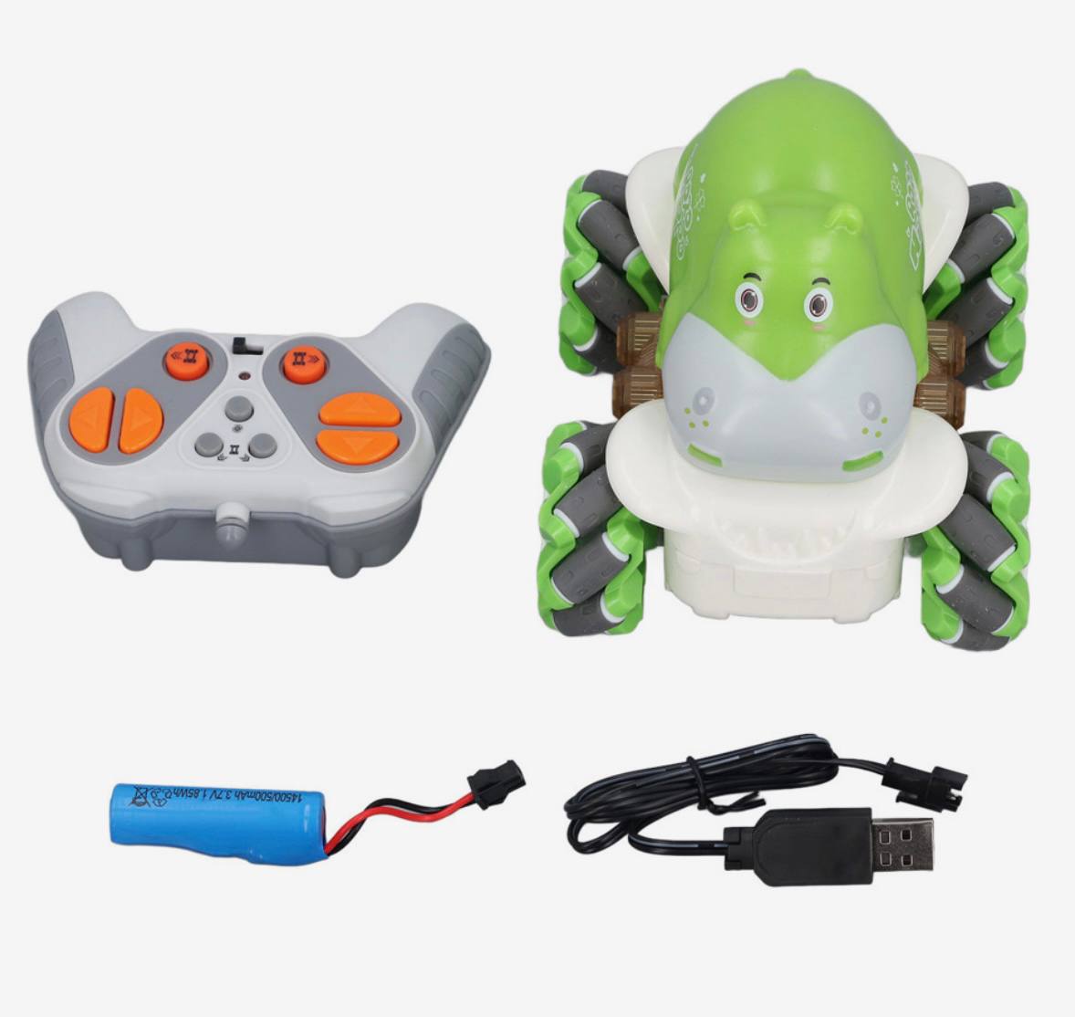 Cute Remote Control Car Toddler Rechargeable Hippo Style RC Car
