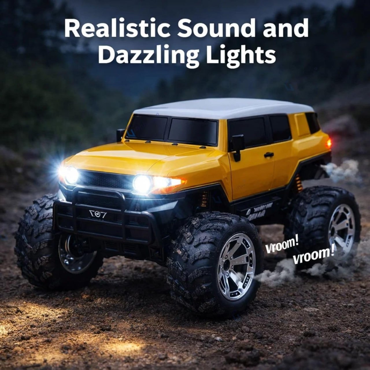 1:8 Scale Remote Control Big SUV Car with Inflated Off-Road Tires