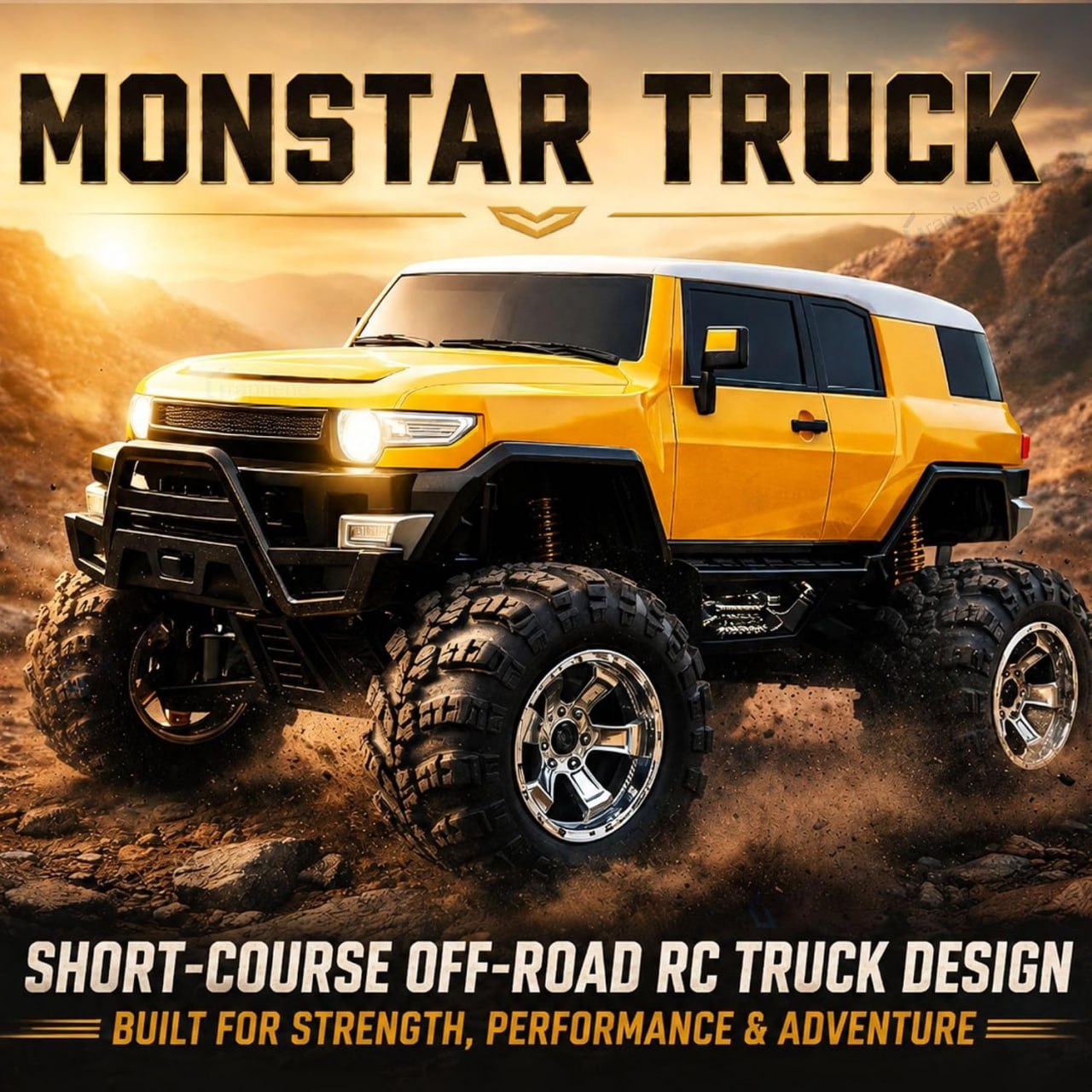 1:8 Scale Remote Control Big SUV Car with Inflated Off-Road Tires