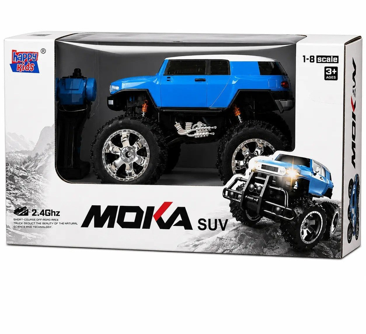 1:8 Scale Remote Control Big SUV Car with Inflated Off-Road Tires
