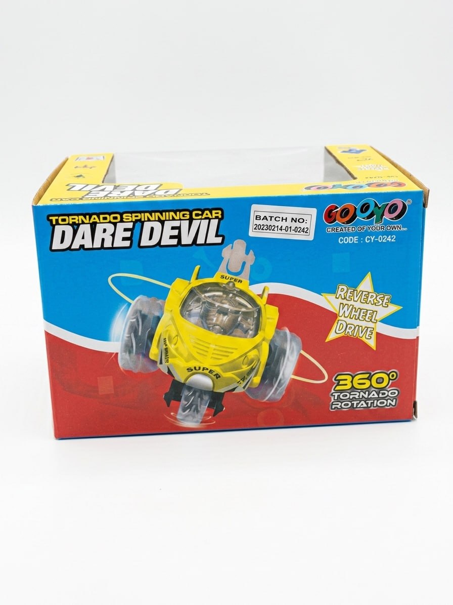 360° Wheel Flip Rotation Stunt Racing Car Dare Devil Toy