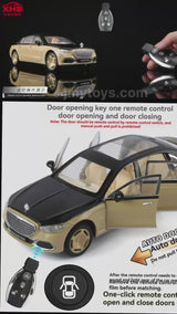 1:24 Diecast Benz S680 Model Car With Key Remote